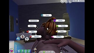 HOT Ebony POV VR Sims porn using WickedWhims 1080p
